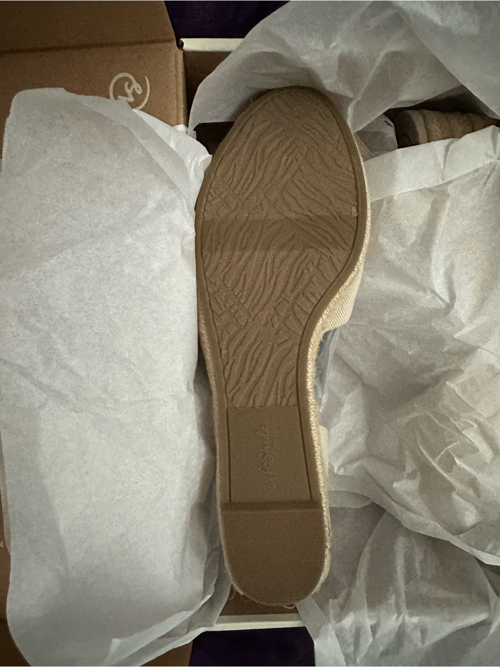 Life Stride Cream Espadrille Wedge Sandal - Picture 2 of 3